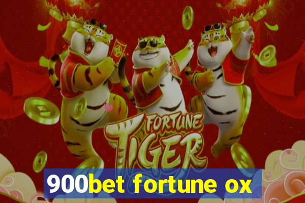 900bet fortune ox