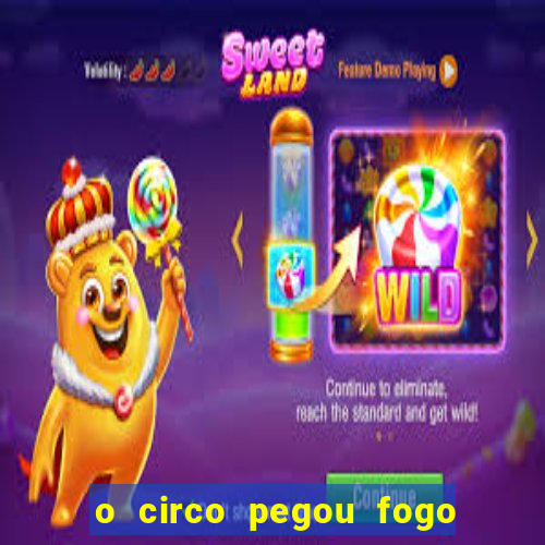 o circo pegou fogo música infantil